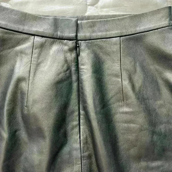 Tamara Mellon lamb  leather skirt size xs - Picture 11 of 14